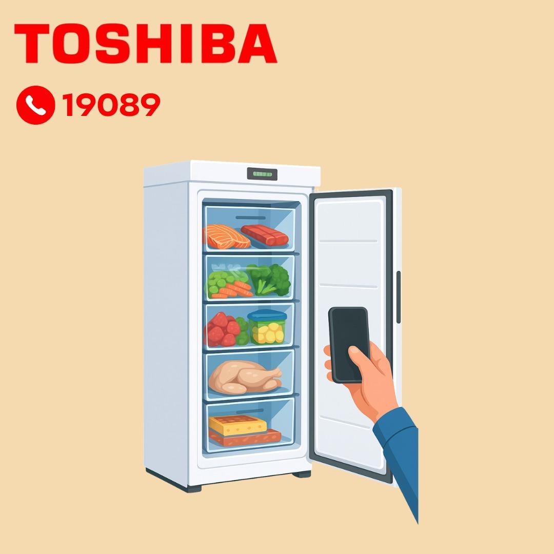 إعادة تشغيل ديب فريزر توشيبا