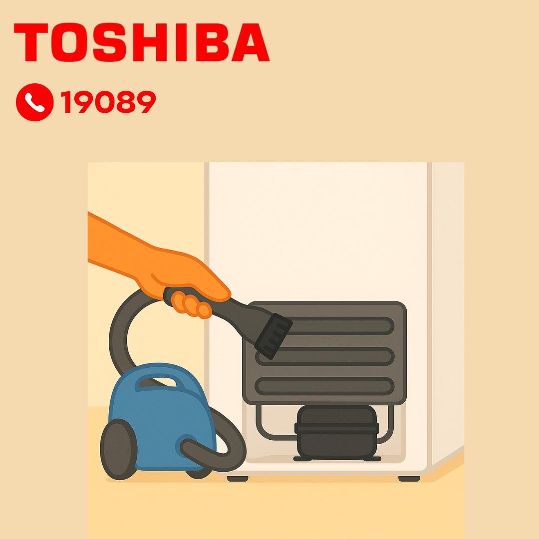 تنظيف الوحدات الخارجية بديب فريزر توشيبا